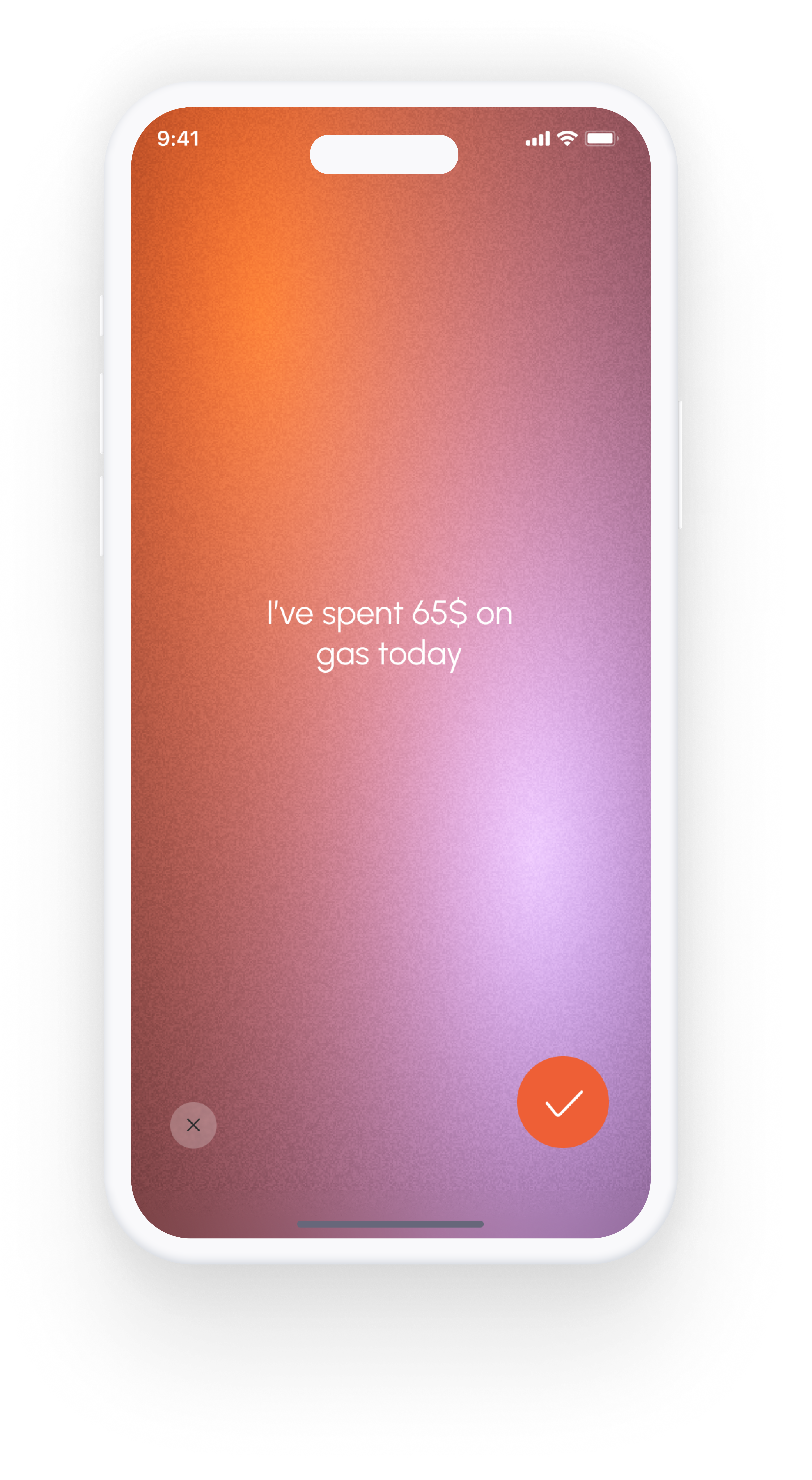 Voice input interface